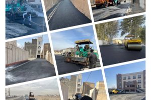 نهضت آسفالت در شهر وحیدیه