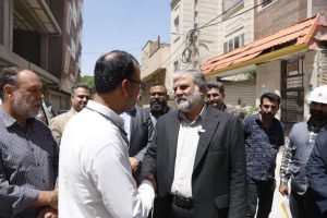 بازدید-شهردار-قم-از-شهرک-ولایت