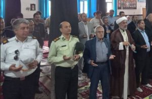 میز خدمت شهرداری در نماز جمعه کلیبر
