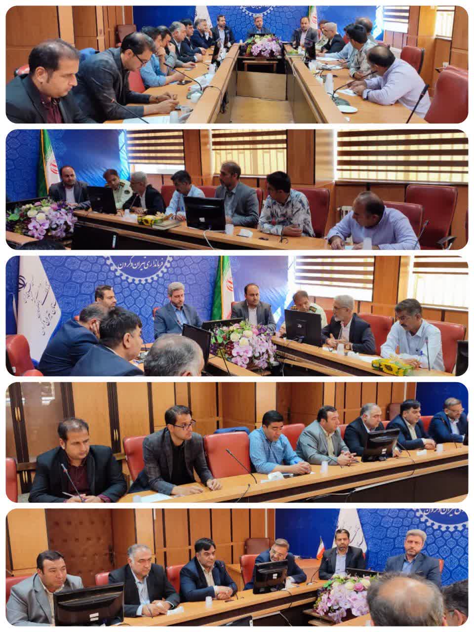 نشست-کارگروه-پسماند-تیران-و-کرون