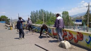 نصب-حفاظ-ایمنی-در-دیوار-جنوبی-پارک