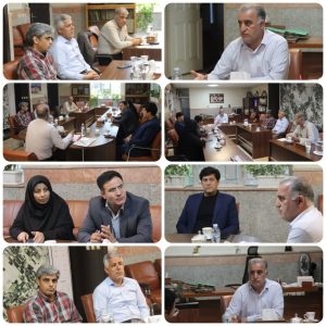 نشست-جهت-افتتاح-ساختمان-جدید-اداره
