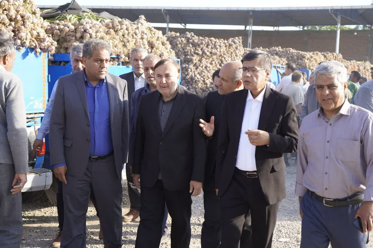 بازدید-دکتر-نوین-از-بازار-سیر-و
