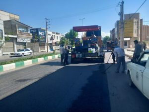 آسفالت‌ریزی