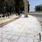 ادامه عملیات سنگ‌فرش و زیباسازی میدان ولیعصر بیارجمند66