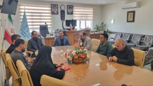 دیدار شهردار بشرویه با ریاست محترم دادگستری و دادستان محترم شهرستان